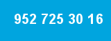 952 725 30 16 952 725 30 16